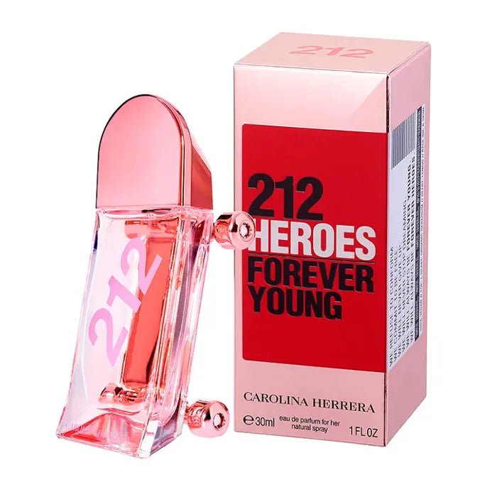 Carolina Herrera 212 Heroes For Her Eau De Parfum Vaporisateur 30ml - Afanaya